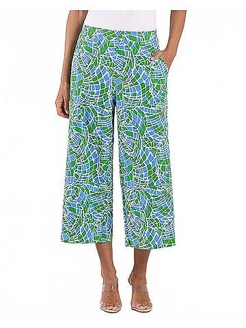 Jude Connally Trixie Mosaic Pant in Blue (view 2)
