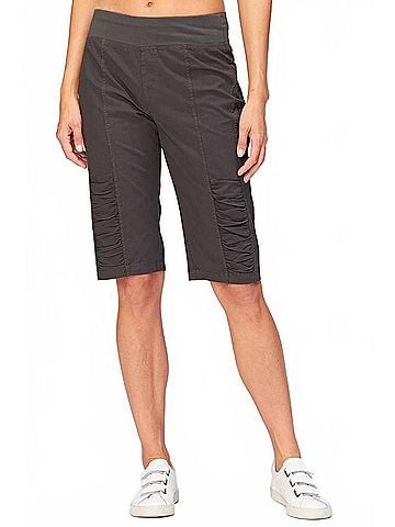 XCVI Tatem Bermuda Short in Charcoal (view 2)