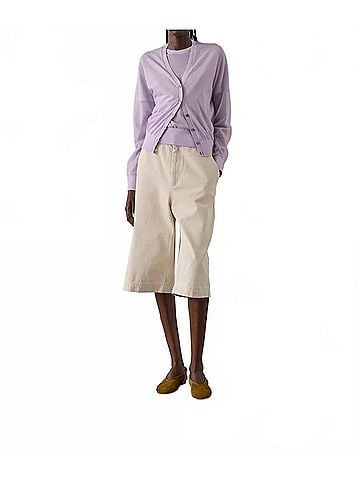 Soeur Francis Shorts in Blanc Gres (view 2)