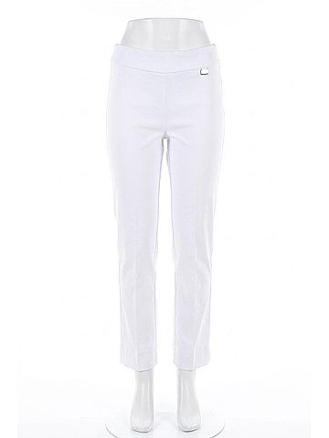 Michael Tyler Women's Basic Pants in White (view 1)