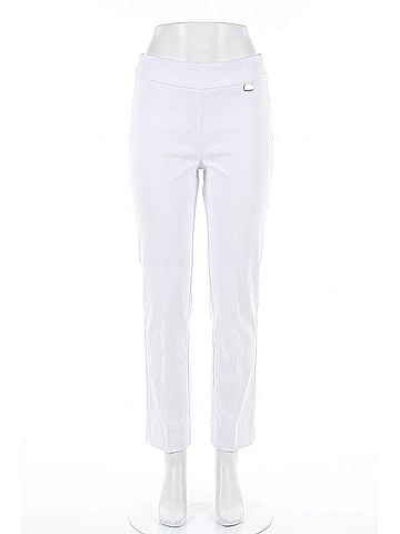 Michael Tyler Women's Basic Pants in White (view 1)