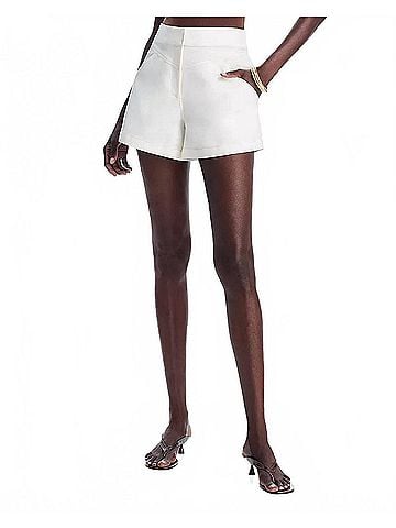 Ramy Brook Nile Shorts in Ivory (view 2)
