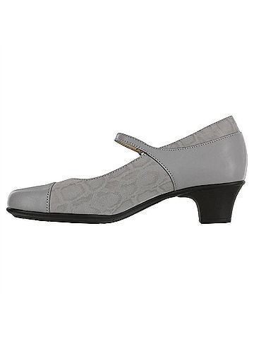 SAS Women's Isabel Mary Jane Heel in Grigio / Snake (view 2)