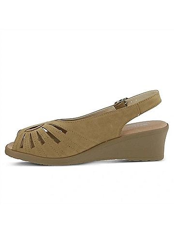 Spring Step Women's Gail Sandals in Tan (view 2)