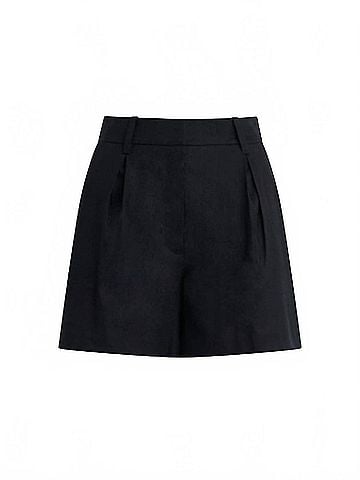 Favorite Daughter Favorite Linen Blend Short in Black (view 1)