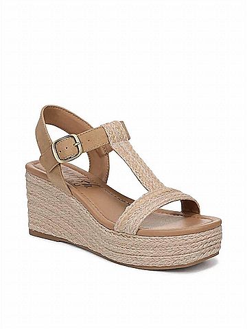 Blowfish Women's Annika Regular Fit Strappy Wedge Sandals in Natural (view 2)