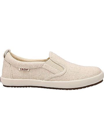 Taos Women's Dandy Slip On Sneakers in Natural Hemp (view 1)