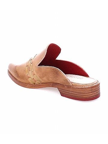 BED|STU Women's Asenet Leather Mules in Tan Gold Rustic (view 2)