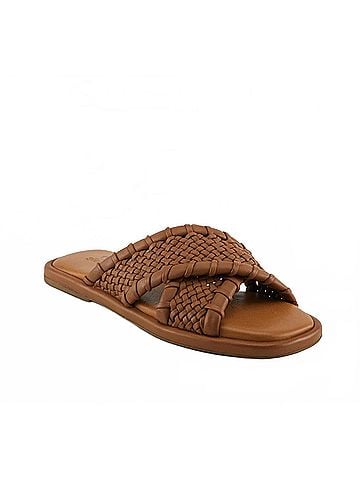 Spring Step Women's Montauk Slide in Brown (view 1)