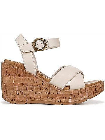 Blowfish Women's Barbados Wedge Sandals in Bone (view 2)
