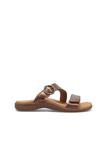 Taos Women's Westside Sandal in Bronze (view 2)