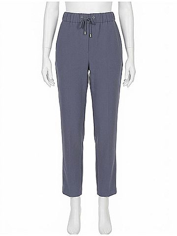 Peserico Women's Jogger Pants in Slate Blue (view 1)