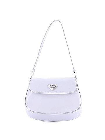 Prada Cleo Flap Shoulder Bag Spazzolato Leather Small (view 1)
