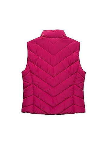 Michael Kors Chevron Puffer Vest Vest (view 2)