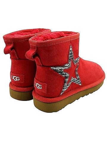Ugg Classic Mini Sequin Star Ankle Boots (view 2)