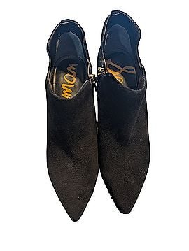 Sam Edelman Keely, Black Suede Ankle Boots (view 1)