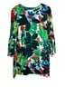 Boden Floral Multi Color Long Sleeve Blouse Size 12 - photo 4