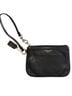 Coach Black Leather Wristlet One size - photo 1