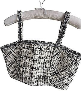 Dixie Black&amp;white Tweed Top Tank Top (view 1)