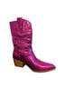 Nine West Pink Boots Size 8 1/2 - photo 1