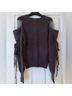 Snidel Seethrough Shoulder Knit Pullover Pullover Sweater - photo 10
