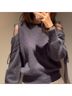 Snidel Seethrough Shoulder Knit Pullover Pullover Sweater - photo 3