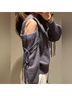 Snidel Seethrough Shoulder Knit Pullover Pullover Sweater - photo 4