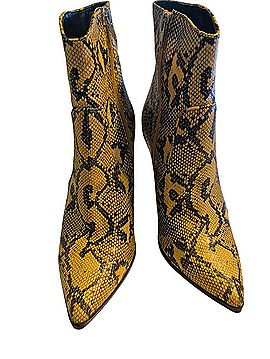 Steve Madden Rarely Snake Ankle Boots (view 1)