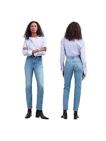 Madewell 90s Straight Crop Jeans (view 1)