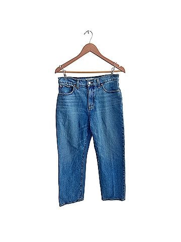 Madewell 90s Straight Crop Jeans (view 2)