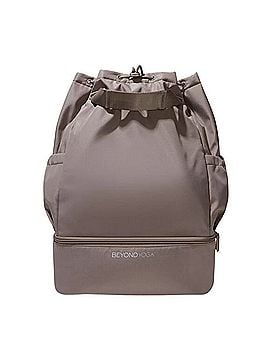 Beyond Yoga Drawstring Top Backpack with Lower Zip Compartment Backpack (view 1)