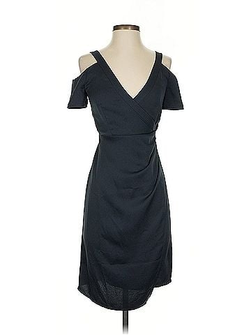 ALLSAINTS Cadia Wrap Allsaints Cocktail Dress (view 1)