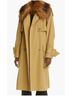 Khaite Nedding Faux Fur Trench Coat - photo 4
