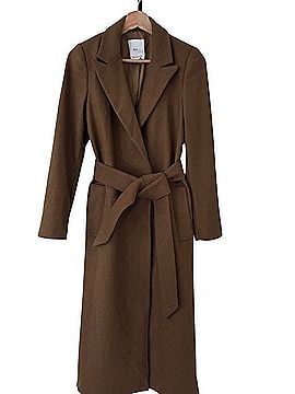 Mango Wool Blend Wrap Coat Coat (view 1)