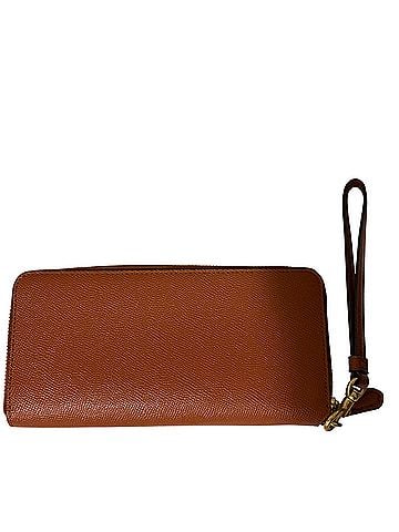 Coach Continental Wallet Leather Wristlet (view 2)