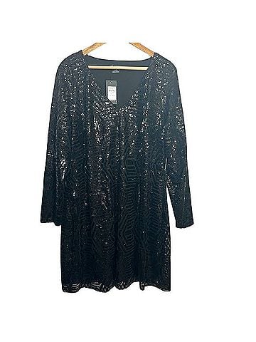 City Chic Bright Lights Cocktail Dress (view 2)