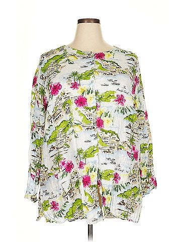 Cynthia Rowley Cynthia Rowley 3/4 Sleeve Blouse (view 1)