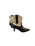 Circus 100% Leather Black Ivory Ankle Boots Size 9 - photo 7
