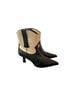 Circus 100% Leather Black Ivory Ankle Boots Size 9 - photo 5