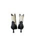 Circus 100% Leather Black Ivory Ankle Boots Size 9 - photo 2