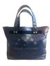 Marc Jacobs 100% Cotton 100% Leather Blue Leather Tote One size - photo 1