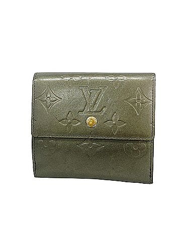 Louis Vuitton Louis Vuitton Monogram Mat Portemonnaie Billet Carte Credit M65112 Noir Women's Wallet (view 1)