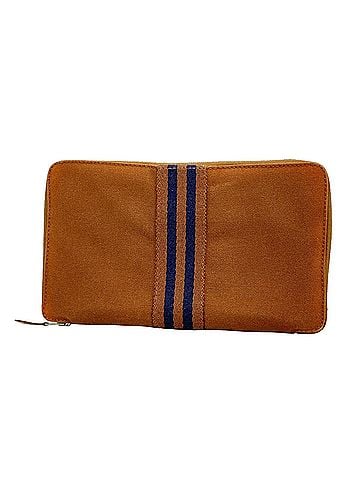 Hermès Hermes Fourre-Tout Purse GM Canvas Long Wallet, Brown, Men's &amp; Women's (view 1)
