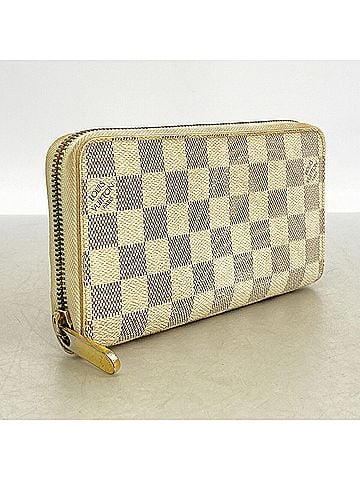 Louis Vuitton Louis Vuitton Damier Azur Zippy Wallet N60019 White (Men's/Women's) (view 2)