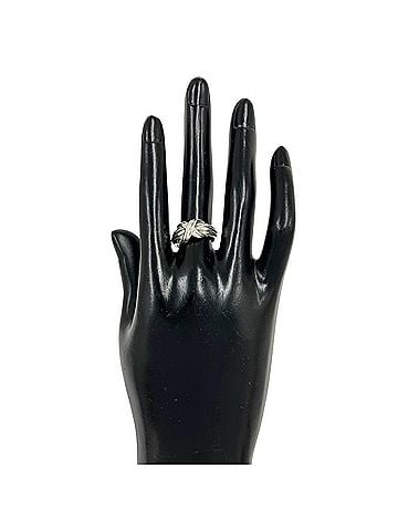 Tiffany & Co. TIFFANY&amp;Co. Tiffany Vintage Signature Cross Ring, Sterling Silver 925, Accessory, 00018 (view 2)