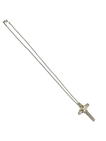 Tiffany & Co. TIFFANY&amp;Co. Tiffany Vintage Signature Cross Necklace, Sterling Silver 925, Accessory, Item No. 24992 (view 1)