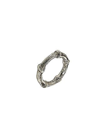Tiffany & Co. TIFFANY&amp;Co. Tiffany Vintage Bamboo Ring, Sterling Silver 925, Accessory, 76070 (view 1)