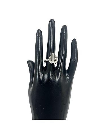 Hermès HERMES Echappé Ring, Sterling Silver 925, Size #51, Silver, Item No. 02184 (view 2)