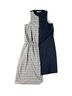 Tibi Checkered-gingham Multi Color Cocktail Dress Size 4 - photo 1