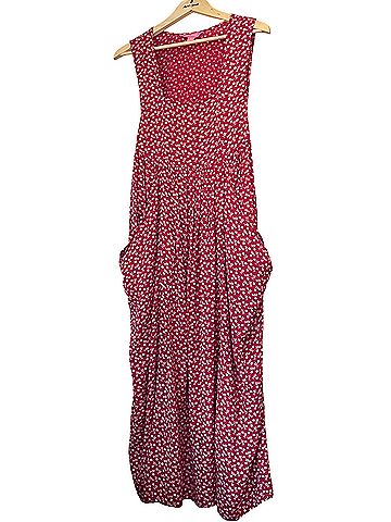 April Cornell floral pinafore Casual Dress (view 1)
